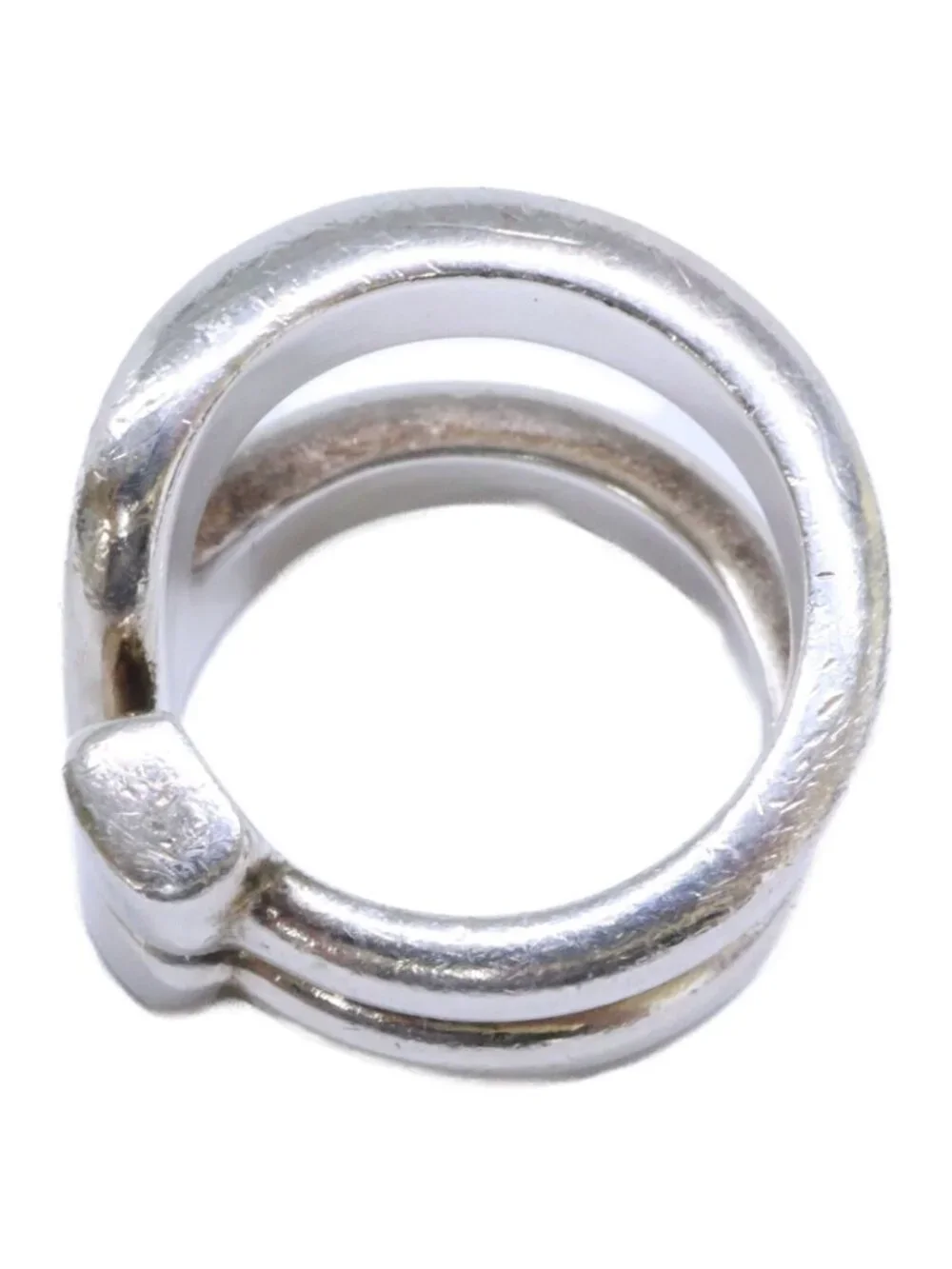 Gucci Horsebit 19 Ring Silver